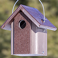 Hanging Chickadee Bird House