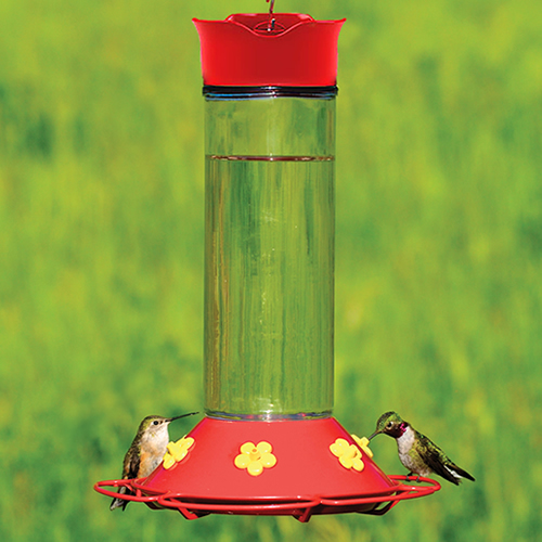 30 Ounce Glass Hummingbird Feeder