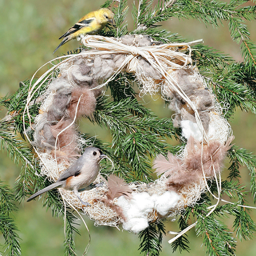 Feather Your Nest Wreath