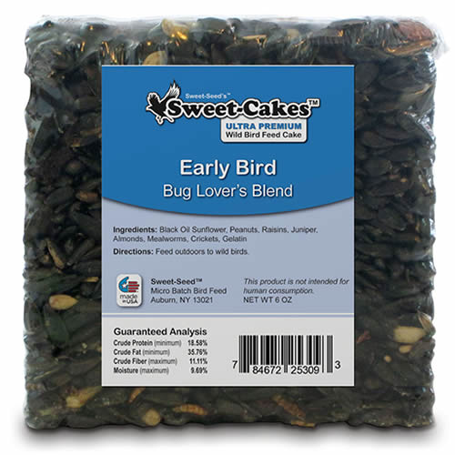 Early Bird Bug Lovers Seed Cake