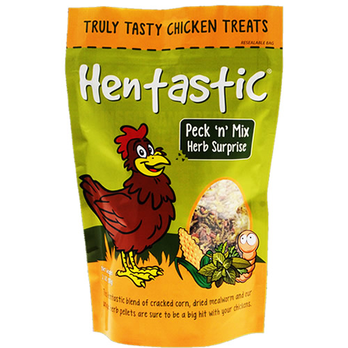 Hentastic Peck 'n' Mix Herb Surprise with Corn, Suet and Mealworm