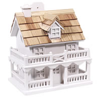 Colonial Cottage Bird House