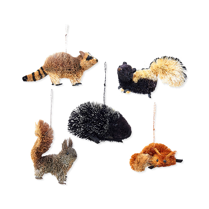 Woodland Animal Ornaments 