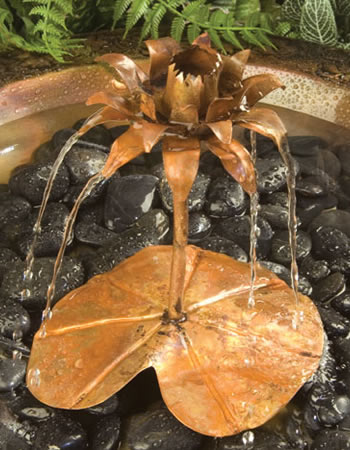 Lotus Fountain Dripper