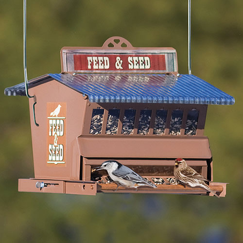 Rustic Farmhouse Absolute® Feed & Seed Squirrel-Resistant Feeder