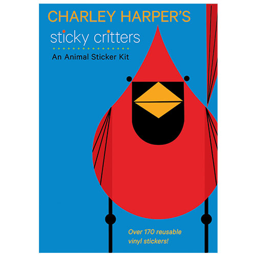 Charley Harper’s Sticky Critters: An Animal Sticker Kit