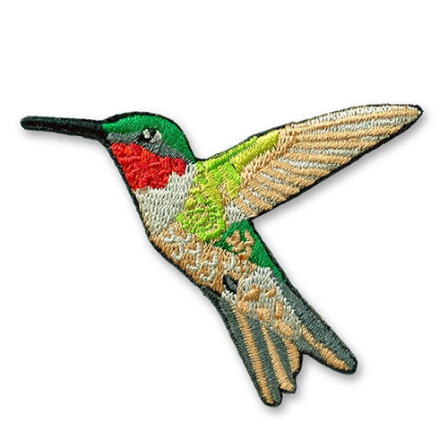 Bird Collective Ruby-Throated Hummingbird Patch