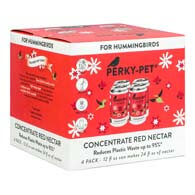 Perky-Pet® Red Hummingbird Nectar Concentrate, 12 oz., Box of 4