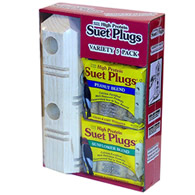 Suet Plug Variety Pack with Feeder